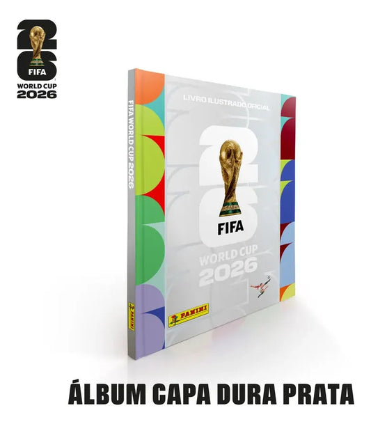 Copa Do Mundo 2026 - Álbum Capa Dura Prata